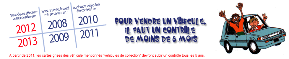Informations contr�le automobile